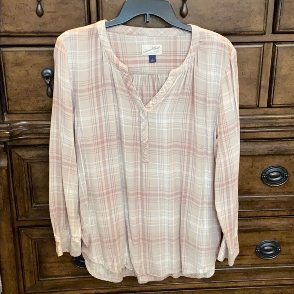 Universal Thread Soft Flannel Tunic